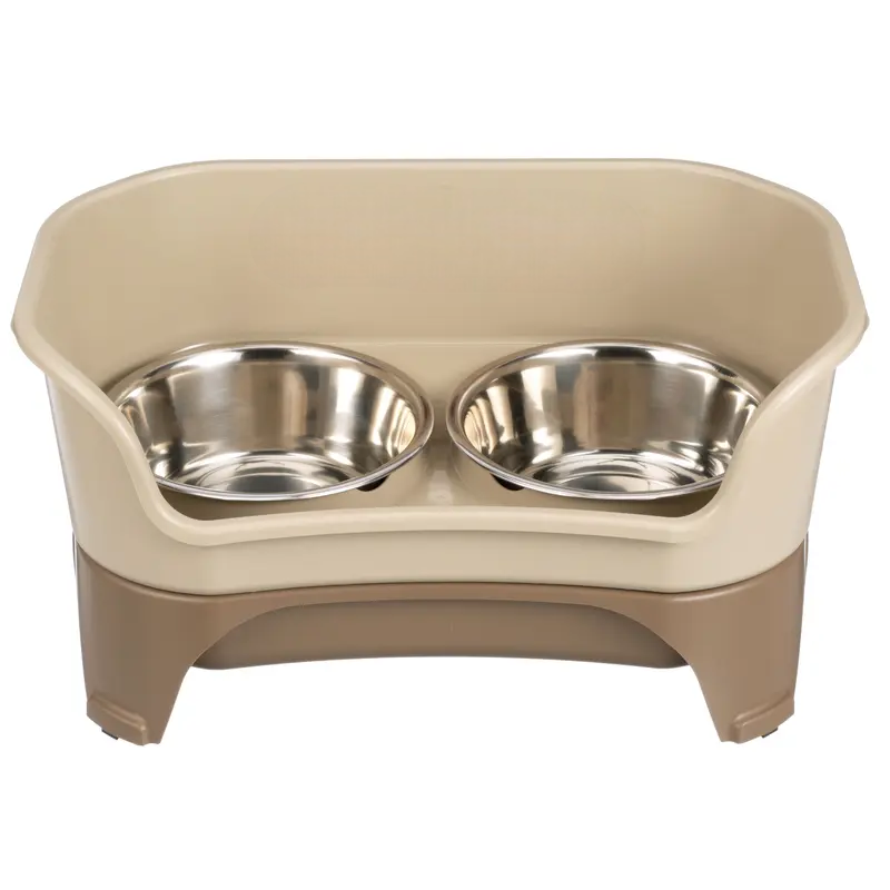 Neater Feeder for Dogs – Mess-Proof Elevated Pet Bowls, Stainless Steel, BPA-Free, Dishwasher Safe, Made in USA