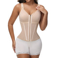 Women's waist trainer shapewear, with bra and shapewear, sports shapewear with adjustable shoulder straps