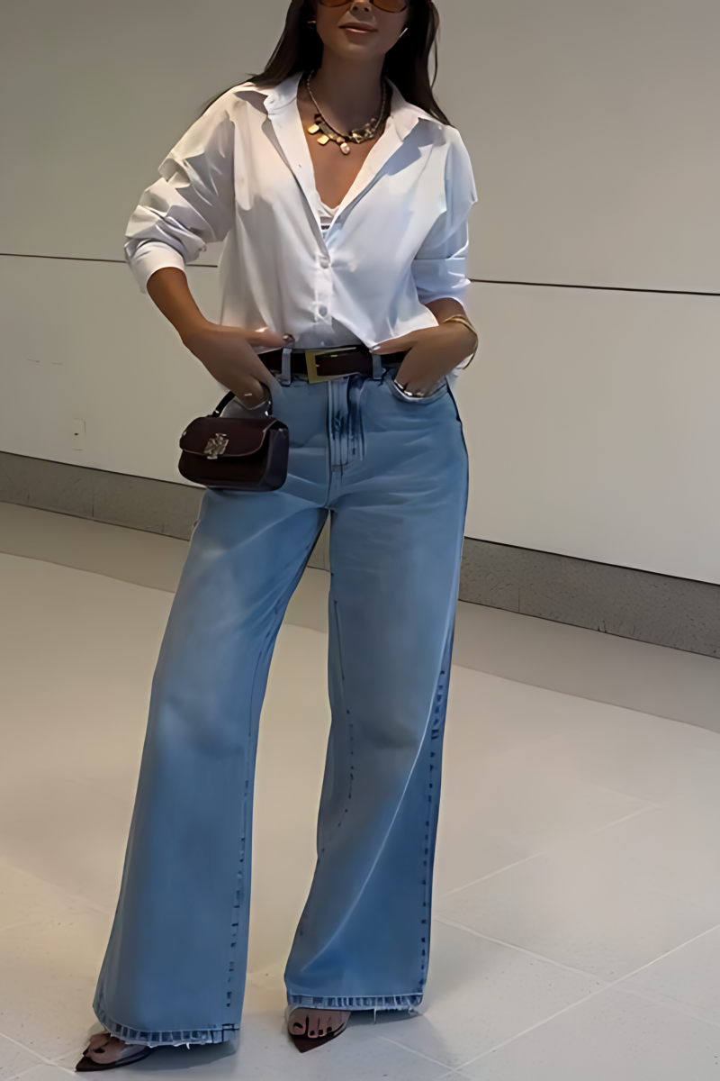 Women’s Loose-Fit Straight-Leg Jeans