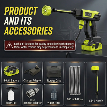 JetWash Pro™ High-Pressure Cleaner