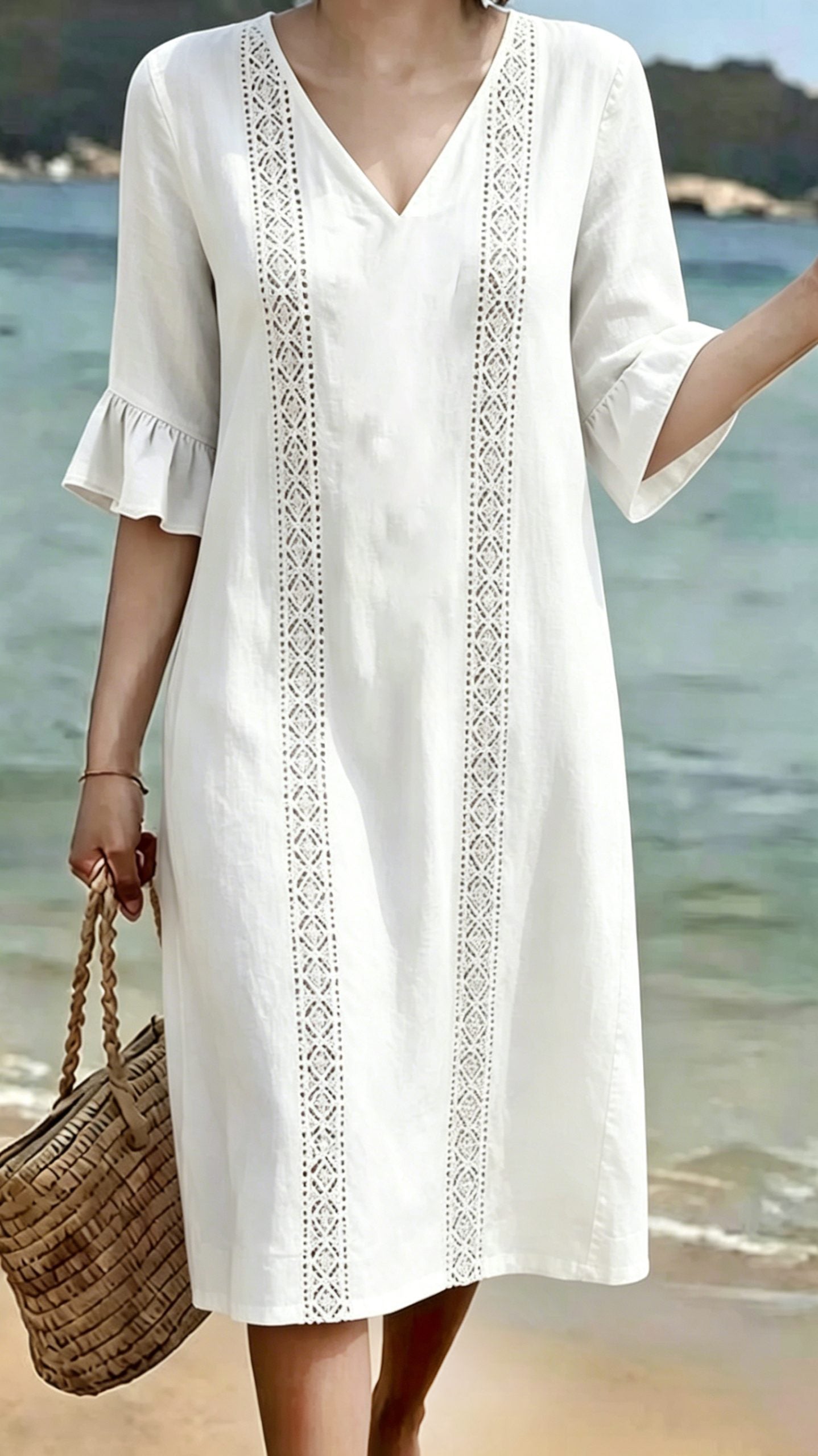 Women’s French-Style Laid-back Bohemian Dress