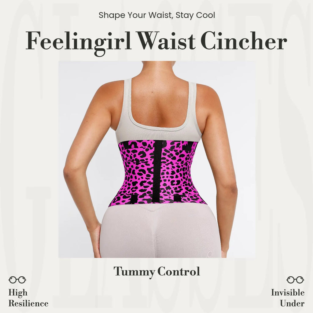 Waist-cinching shapewear with tummy control, three-layer wrapping, comfortable women's nylon fabric, adjustable, multiple colors available, suitable for holiday wear, comfortable women's fabric, sexy shaping waist belt.