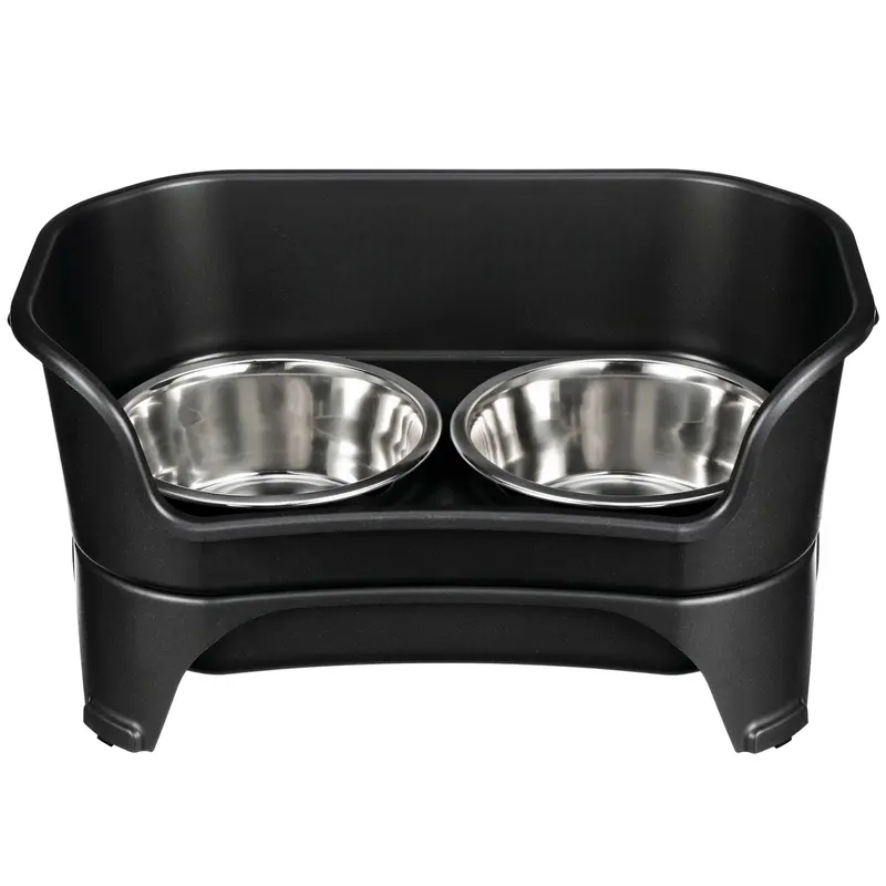 Neater Feeder for Dogs – Mess-Proof Elevated Pet Bowls, Stainless Steel, BPA-Free, Dishwasher Safe, Made in USA