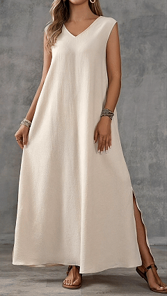 Women’s Elegant Long A-Line Dress