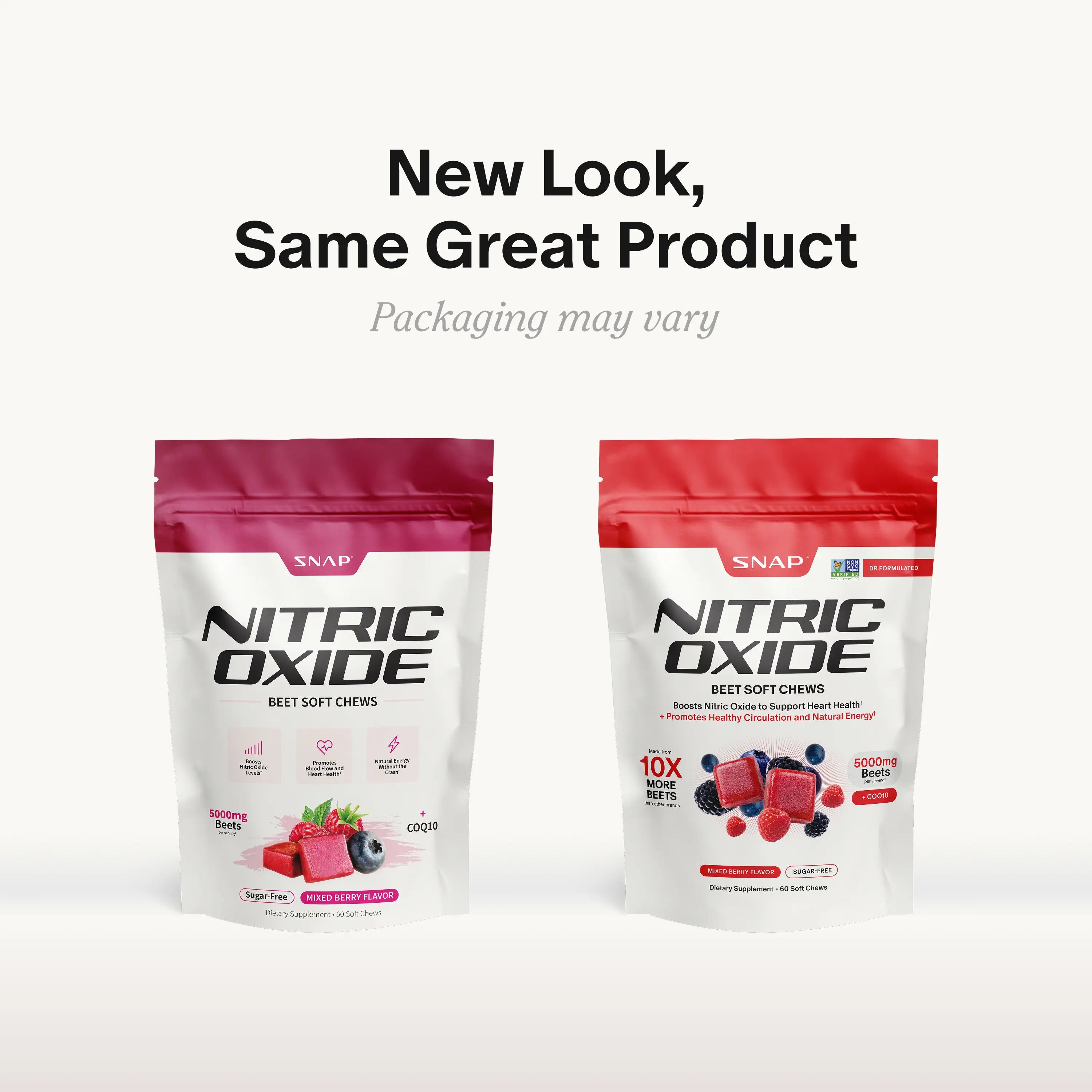 Prostate Health & Nitric Oxide Chews | Urinary Support | Blood Flow & Energy | Antioxidants | Mixed Berry Flavor