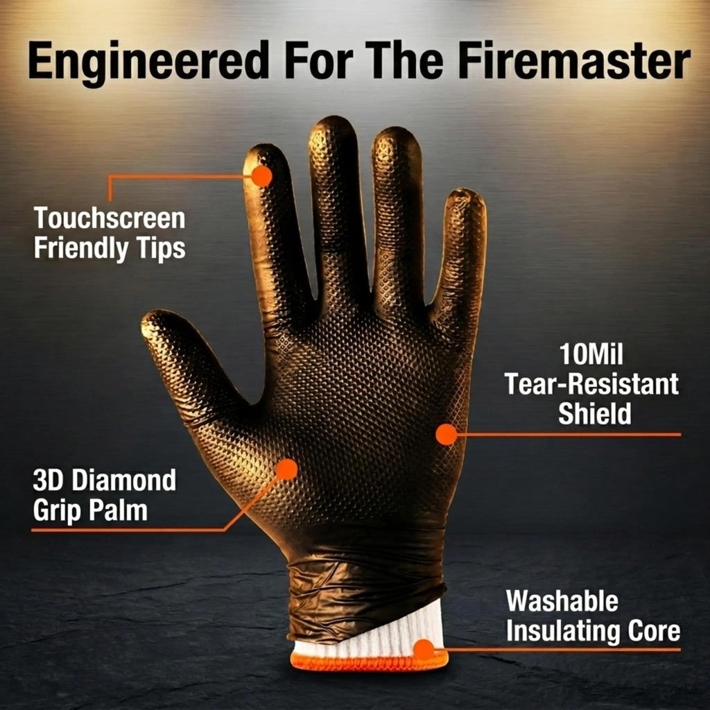 BBQ Grease-Resistant Disposable Grill Gloves