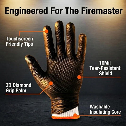 BBQ Grease-Resistant Disposable Grill Gloves
