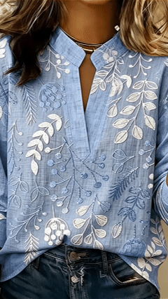 Women’s Casual 3D-Print Shirt