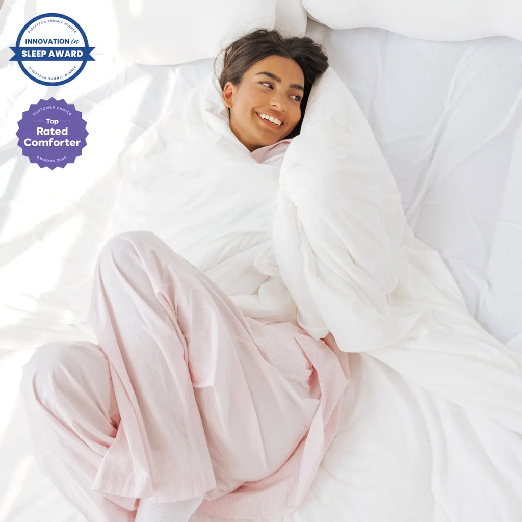 Cooling Blanket | Lightweight Breathable | Dual-Sided Silk Smooth & Cloud Soft Knit | Instant Cool Relief