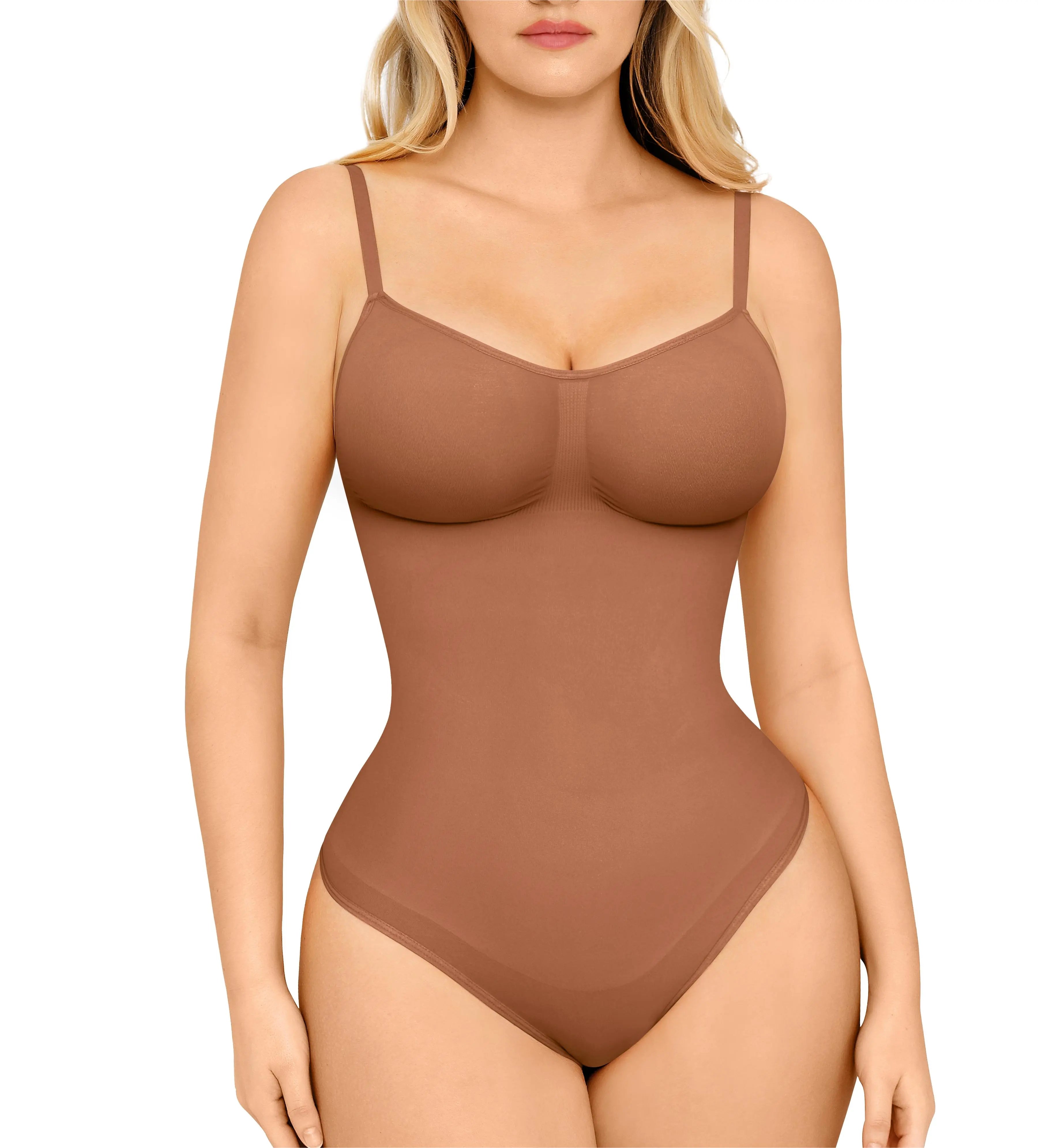 Seamless Thong Bodysuit | Comfortable Fit | Adjustable