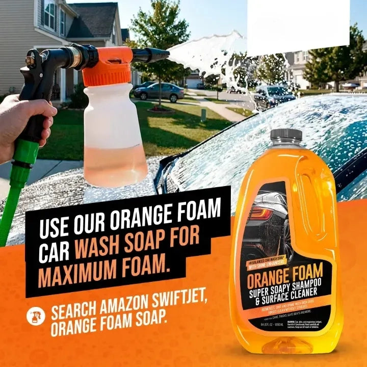 Foam Sprayer with Wash Mitt For Car Washing