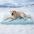 Extra-thick, cooling orthotic mat for dogs – Q-Max>0.5. Cooling mat with washable cover, egg-cage style foam non-slip bed, suitable for extra-large breeds.