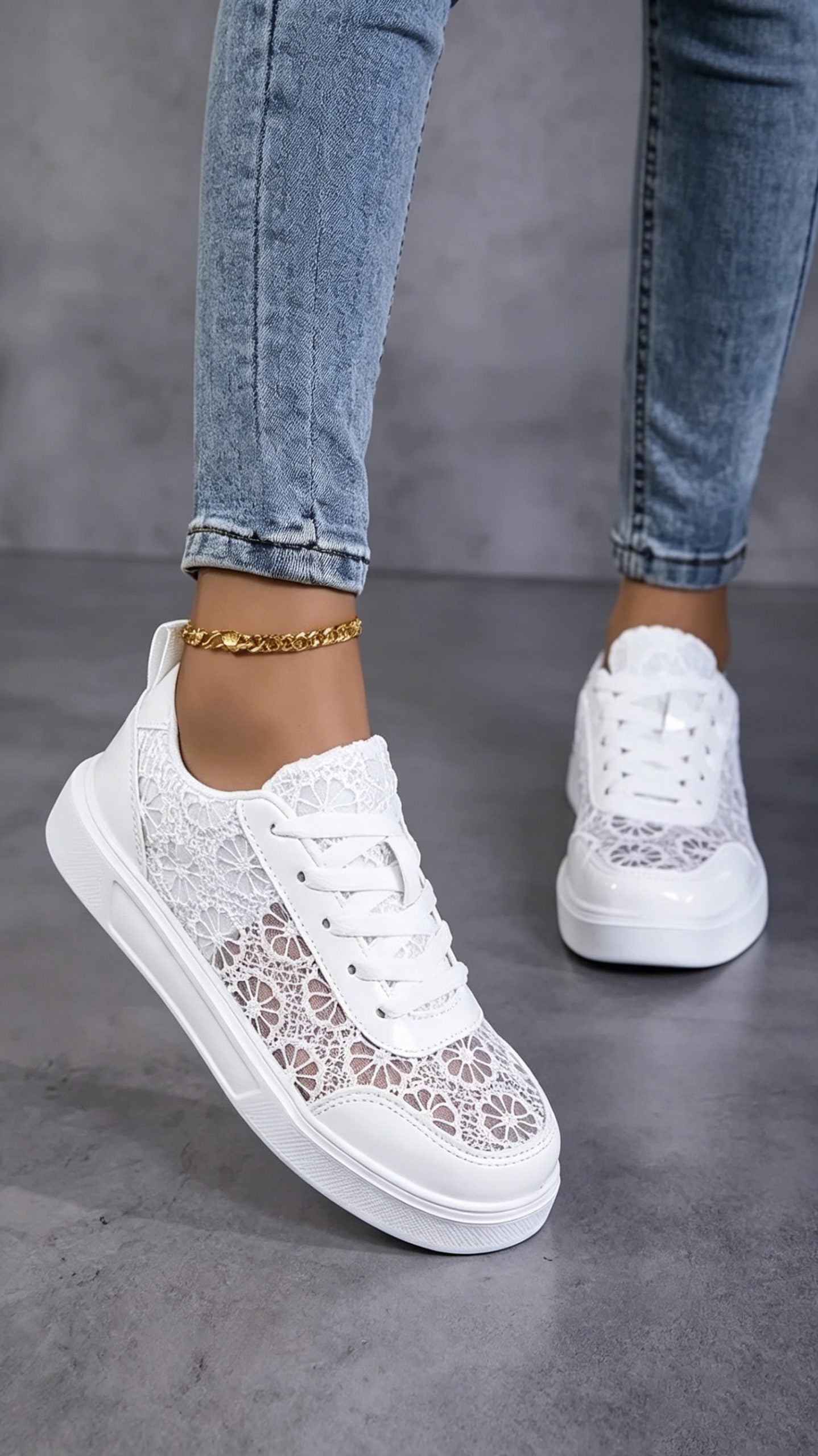 Women’s mesh sports sneakers for everyday wear