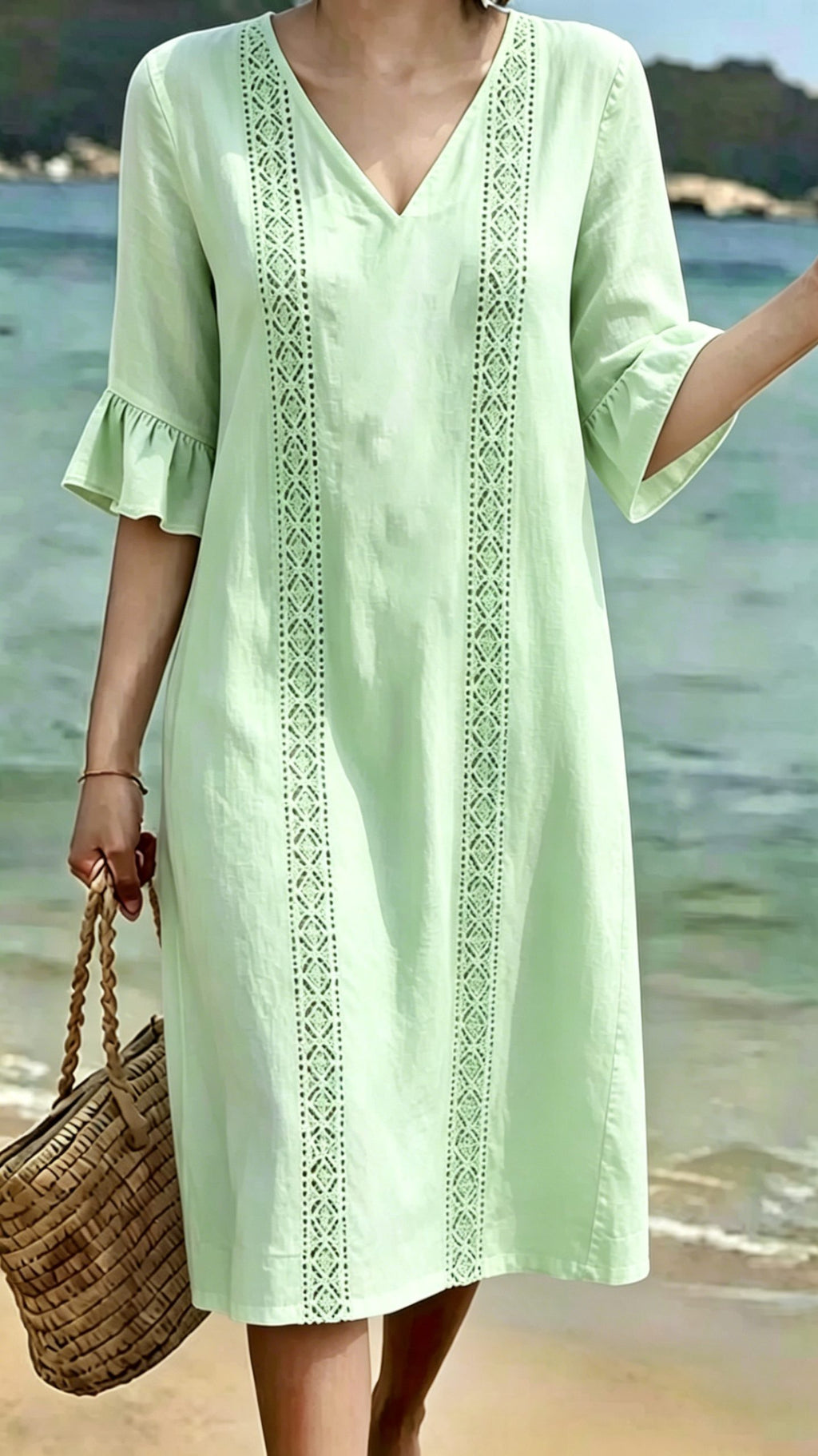 Women’s French-Style Laid-back Bohemian Dress