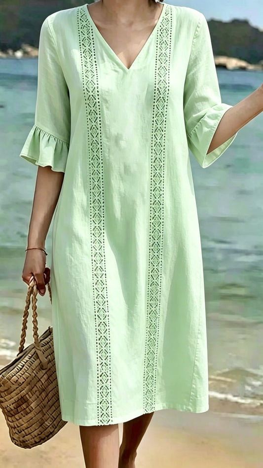 Women’s French-Style Laid-back Bohemian Dress
