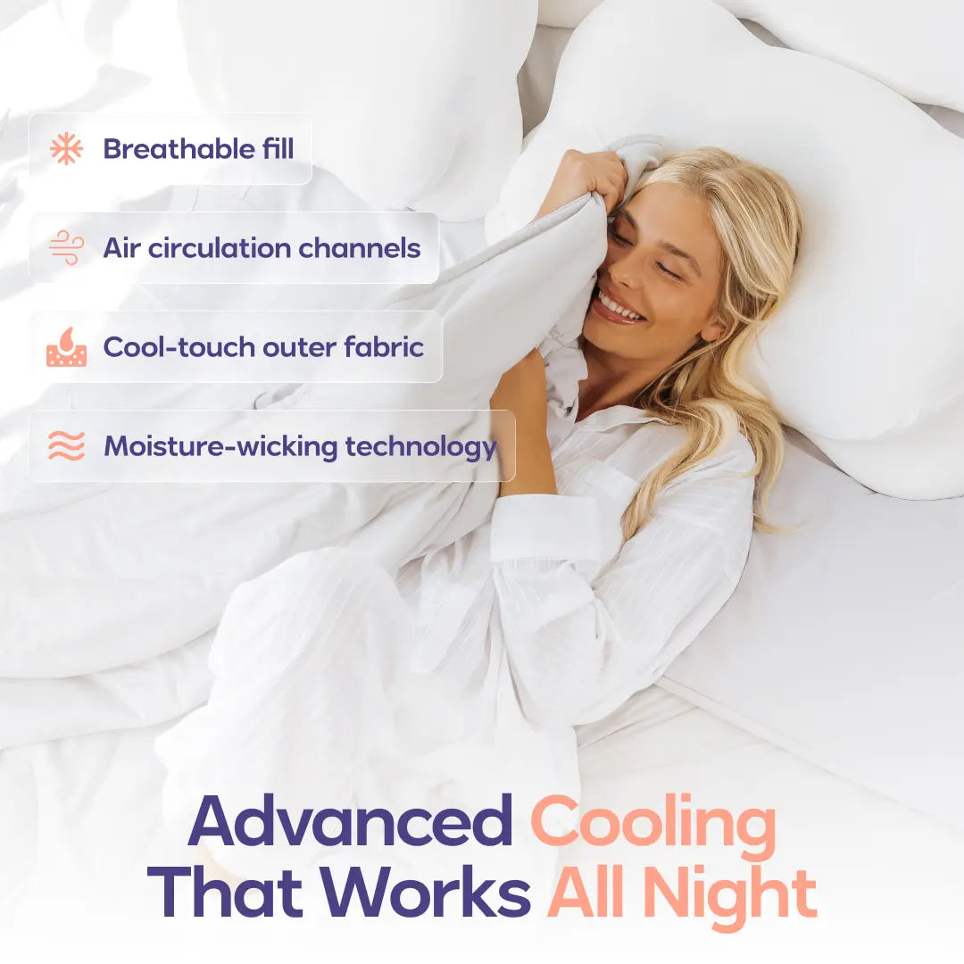 Cooling Blanket | Lightweight Breathable | Dual-Sided Silk Smooth & Cloud Soft Knit | Instant Cool Relief