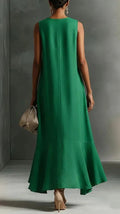 Women’s Elegant & Casual V-Neck Long Dress