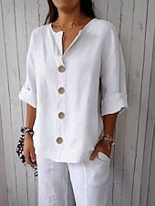 Women’s V-Neck Casual Shirt