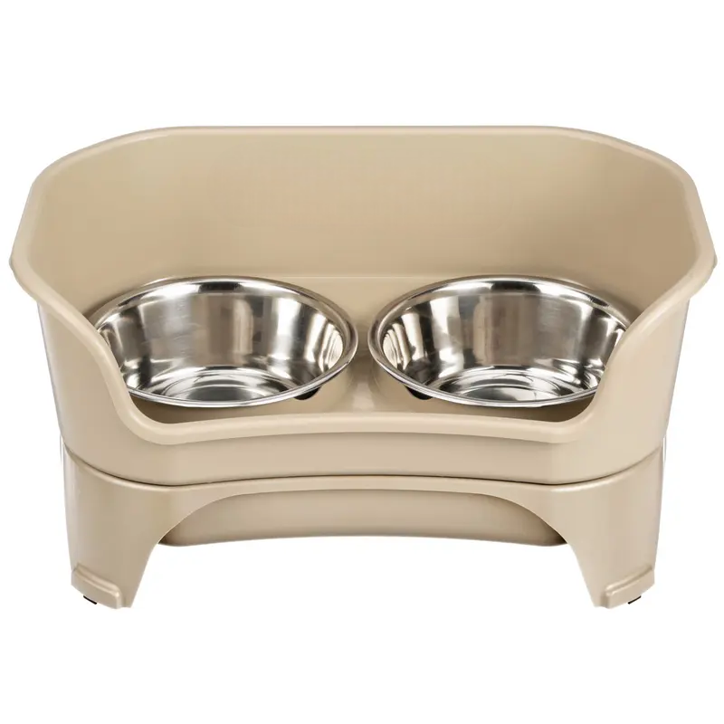 Neater Feeder for Dogs – Mess-Proof Elevated Pet Bowls, Stainless Steel, BPA-Free, Dishwasher Safe, Made in USA