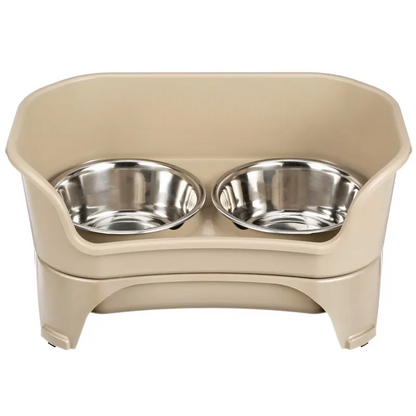 Neater Feeder for Dogs – Mess-Proof Elevated Pet Bowls, Stainless Steel, BPA-Free, Dishwasher Safe, Made in USA