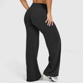 Women's Casual Pants | High Waisted | Loose-Fitting Wide Leg | Yoga | Comfortable Elastic Stretch | Straight Leg Hem