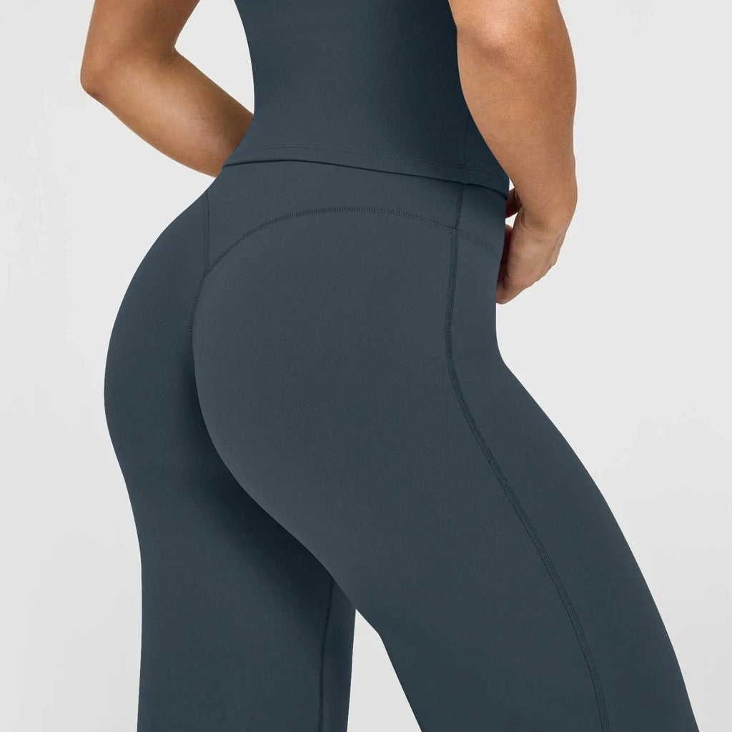 Women's Casual Pants | High Waisted | Loose-Fitting Wide Leg | Yoga | Comfortable Elastic Stretch | Straight Leg Hem