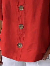 Women’s V-Neck Casual Shirt
