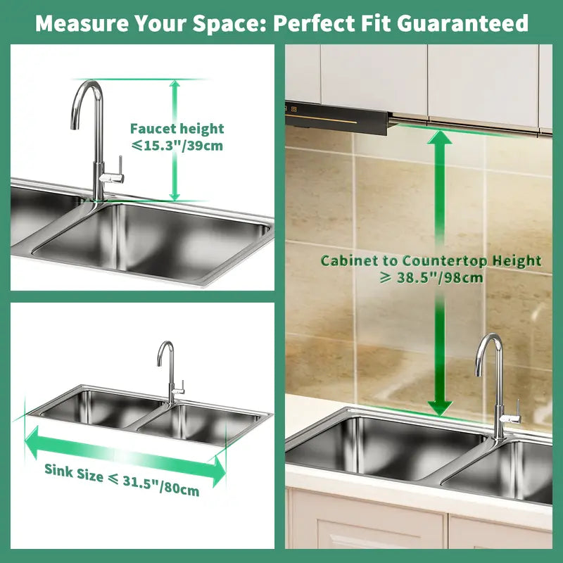【Holiday Deals】Over Sink Rack Kitchen Over The Sink Dish Drying Rack Organizer Large Space Saving Dish Drainer Countertop Dishes Rack On Counter Caddy Utensil Metal Organizer 1&2 Tiers