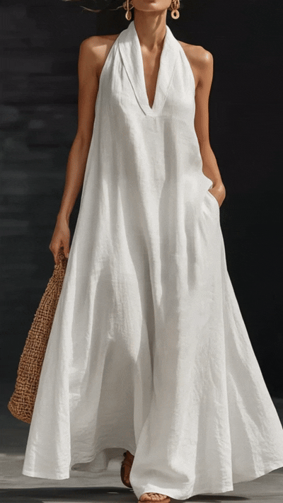 Minimalist And Elegant Maxi Dress – Cozy Everyday Wear
