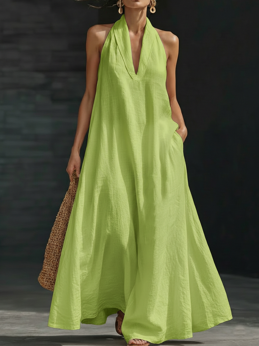 Minimalist And Elegant Maxi Dress – Cozy Everyday Wear