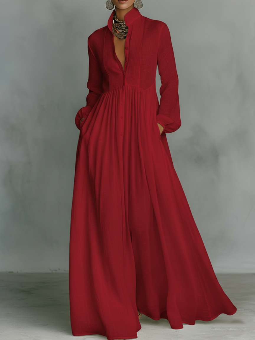 Women’s Elegant and Romantic Vacation Maxi Dress