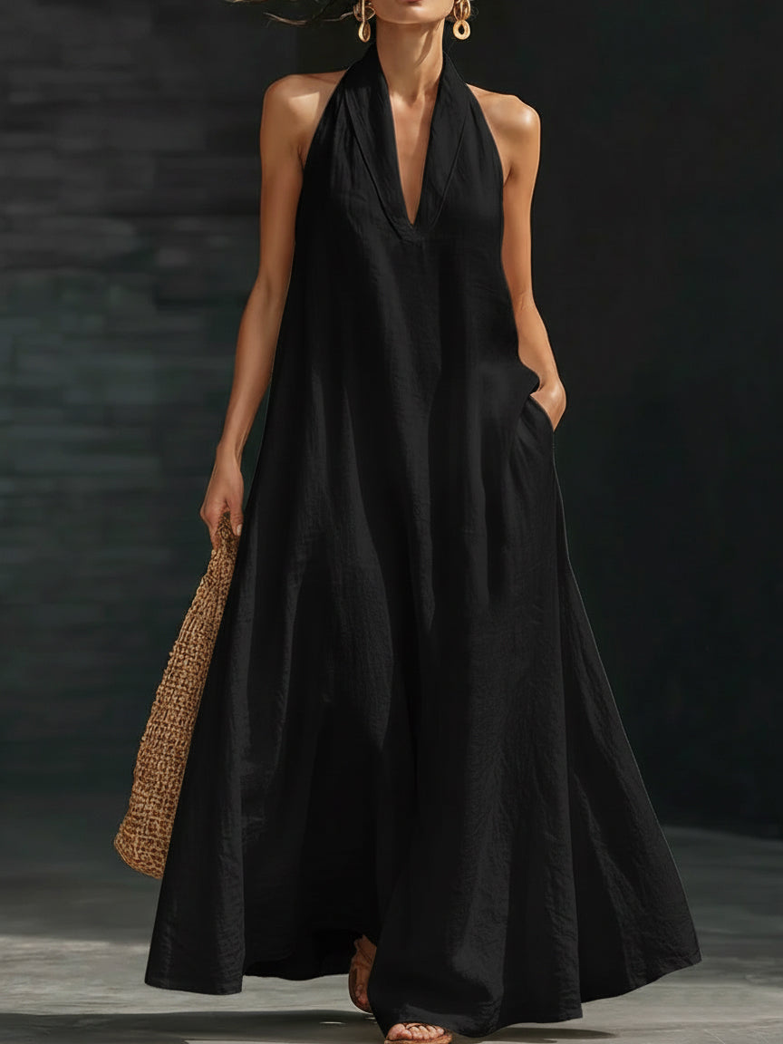 Minimalist And Elegant Maxi Dress – Cozy Everyday Wear