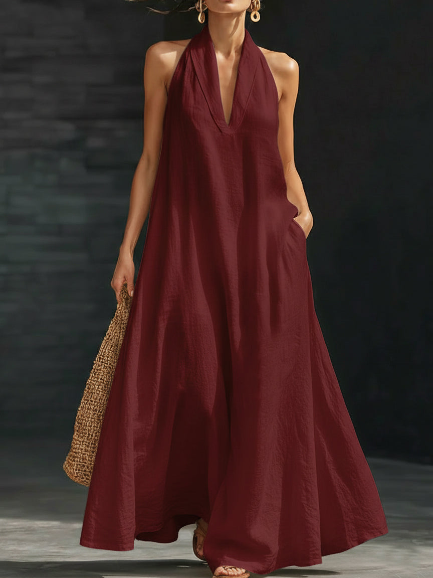 Minimalist And Elegant Maxi Dress – Cozy Everyday Wear