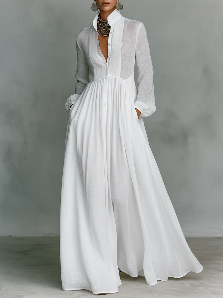 Women’s Elegant and Romantic Vacation Maxi Dress